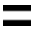 znak równości