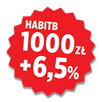 навіть 1000 zł + 6,5%