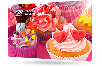 ID: CA156 – Karta Credit Agricole z motywem orientalnym - smok w tradycyjnym stylu azjatyckim