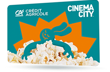 ID: CA347 – Karta Credit Agricole z motywem filmu Deadpool - logo z mieczami