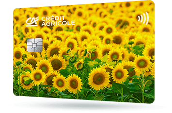 ID: CA262 – Karta Credit Agricole z kontrolerem do gier w futurystycznym stylu