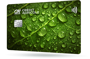 ID: CA258 – Karta Credit Agricole z napisem I LOVE MUSIC w muzycznych nutach