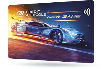 ID: CA280 – Karta Credit Agricole z naturalnym motywem świeżych liści